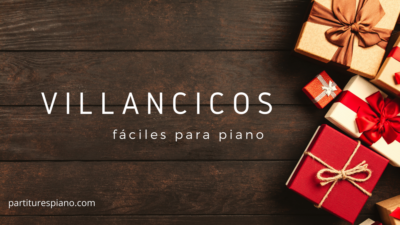 villancicos para piano en pdf