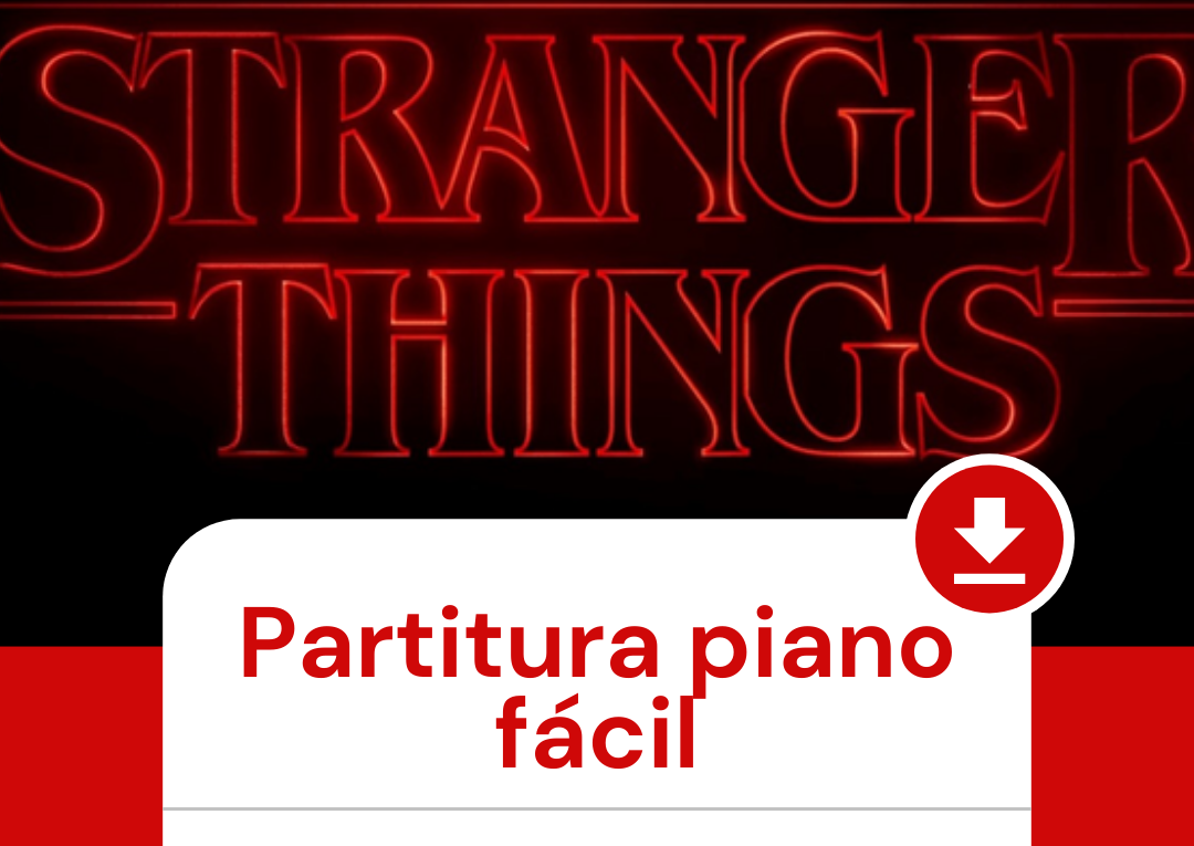 stranger things partitura piano pdf