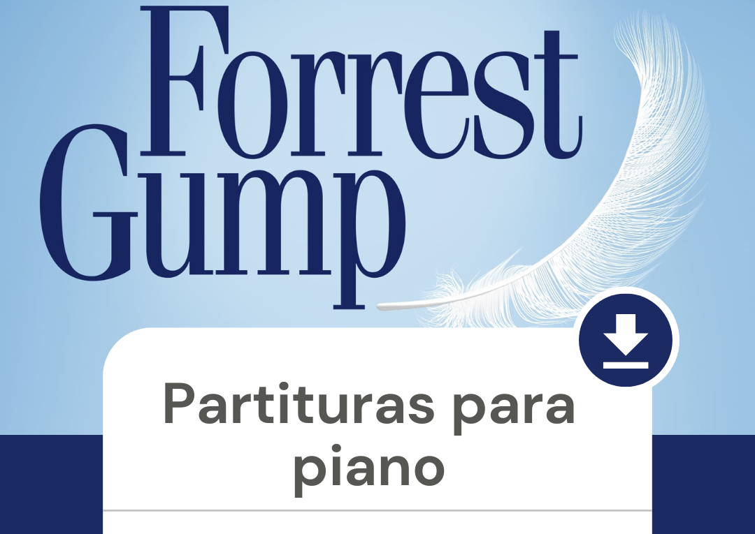 partituras piano forrest gump