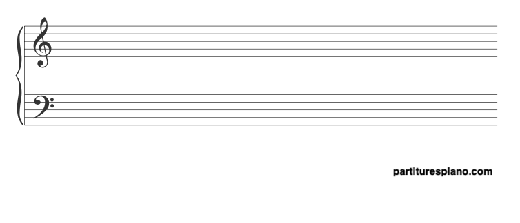 papel pautado piano