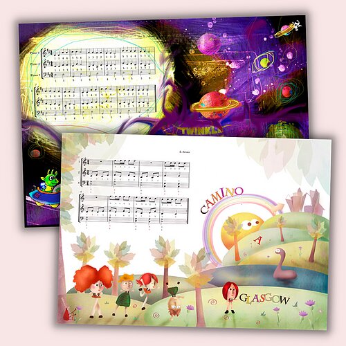 método piano let's play together