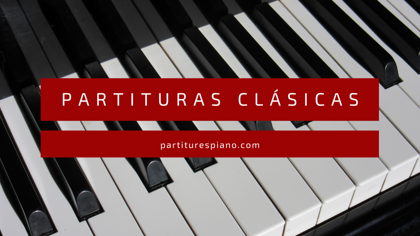 partituras clásicas de piano pdf