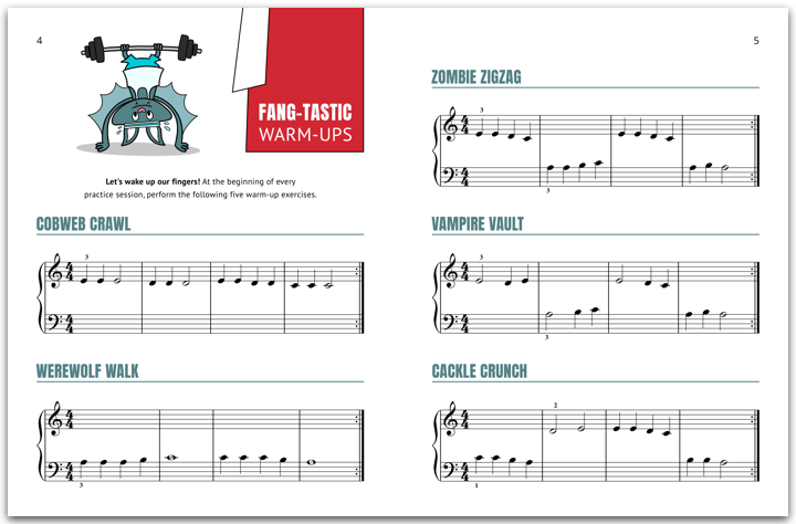 recursos piano halloween