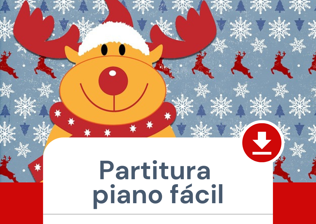 rodolfo el reno partitura piano pdf