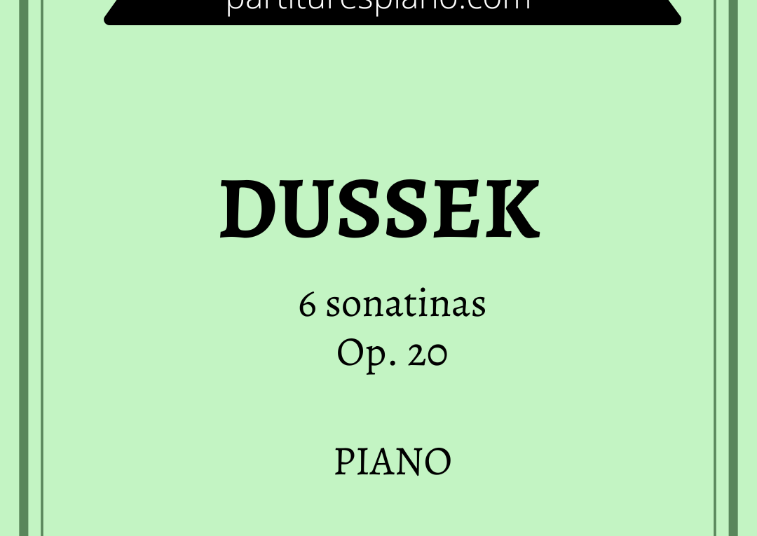 dussek 6 sonatinas op. 20 piano pdf
