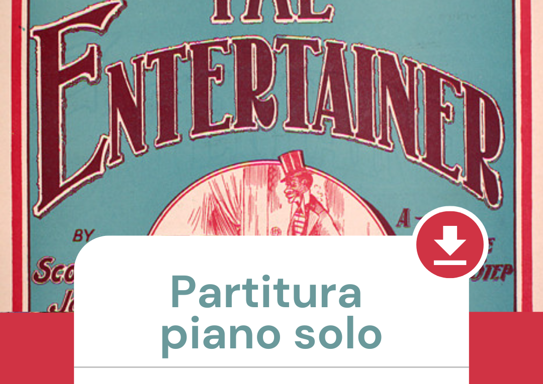 the entertainer partitura piano pdf