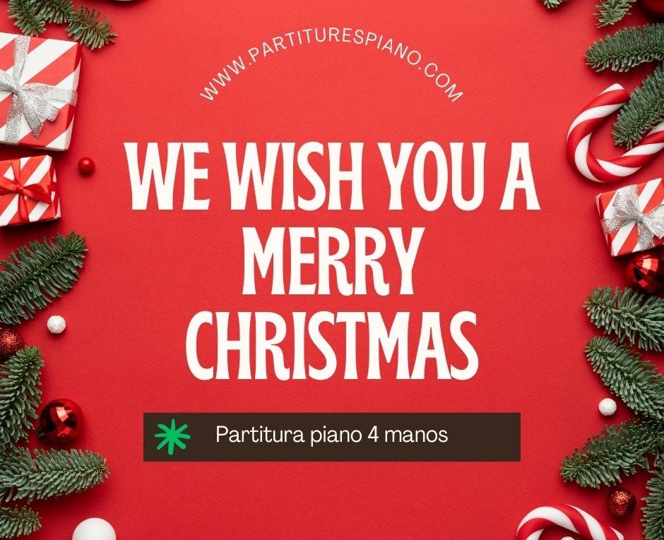 4 manos merry christmas piano pdf