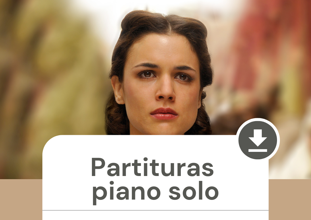 el tiempo entre costuras partituras piano pdf