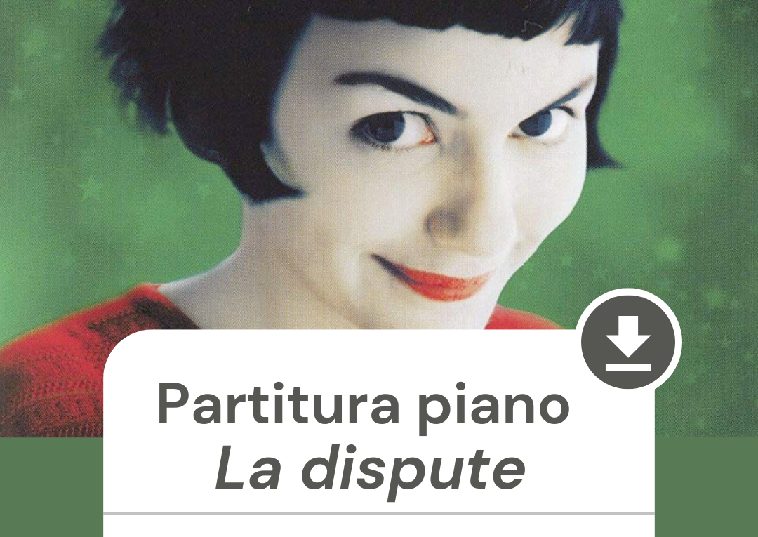 partitura piano la dispute amelie yann tiersen pdf