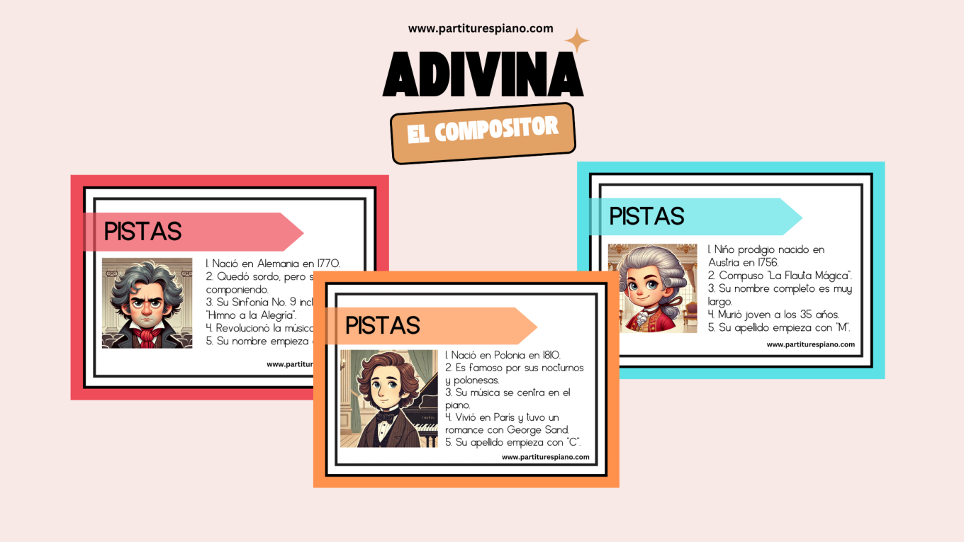 adivina el compositor juego