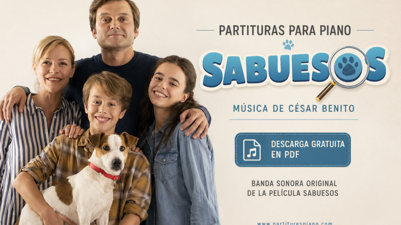 partituras sabuesos piano